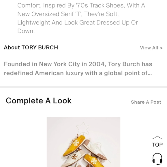 NEW Tory Burch Rust Wallpaper Serif Floral printed Leather Sneaker 6.5 - Picture 14 of 16